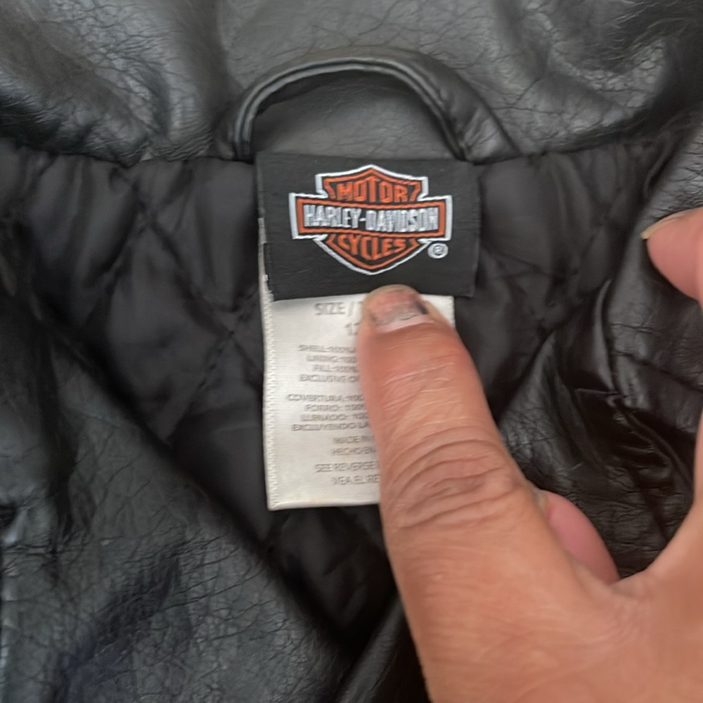 Harley Davidson baby jacket 12 MO. - Picture 11 of 13